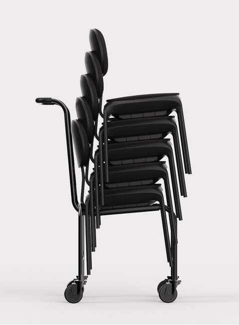 stack directly onto trolley